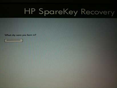 hp recovery disk creator reset